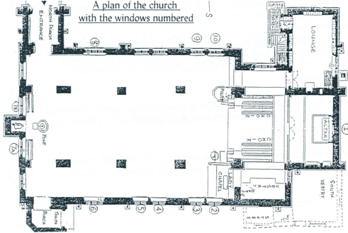 Plan of St Augustin's