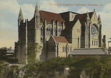 Exterior of St John's Anglican Cathedral, Brisbane