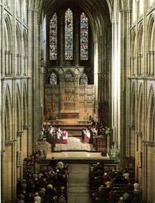 Interior of Truro Cathedral from West Gallery